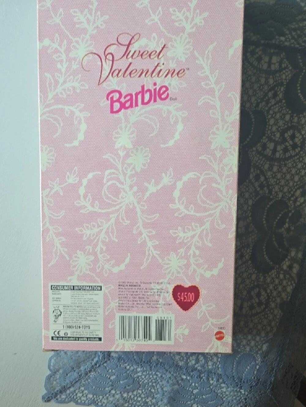 Barbie collectible packaging